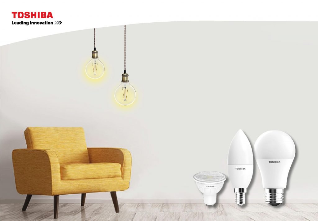 We received a visit from Toshiba Lighting