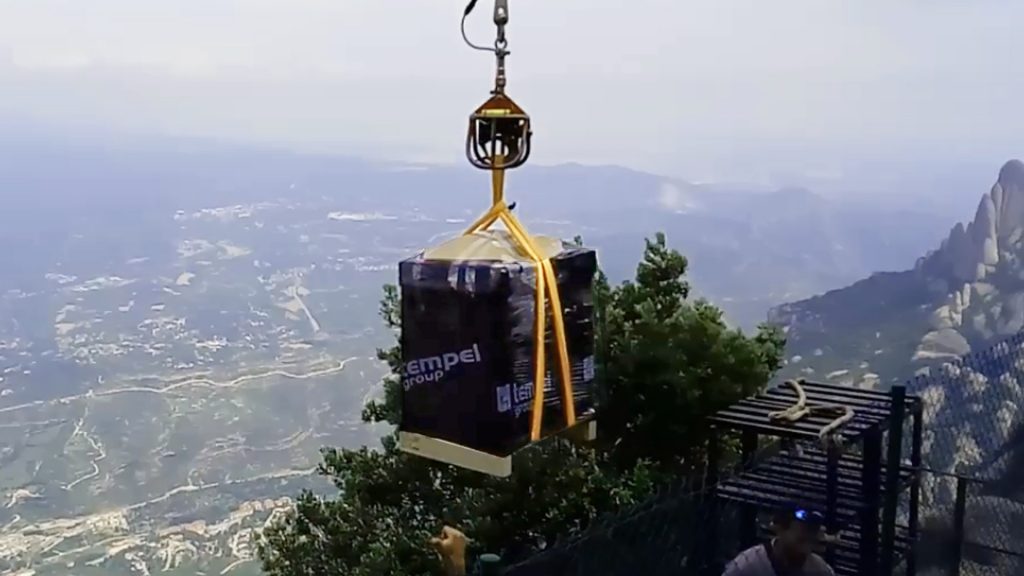 We install a UPS Battery Bank in Sant Jeroni, Montserrat