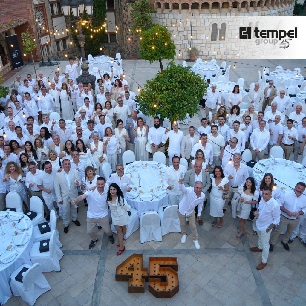 In Tempel Group, we have recently held an internal congress to celebrate our 45 years of trajectory.