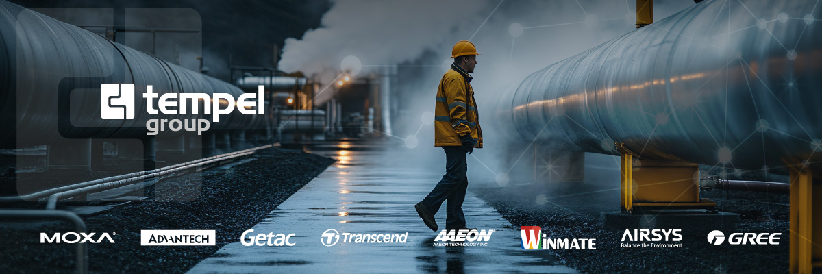Tempel, distribuidor de las marcas Moxa, Advantech, Getac, Transcend, AAEON, Winmate, Airsys Northamerica, Gree