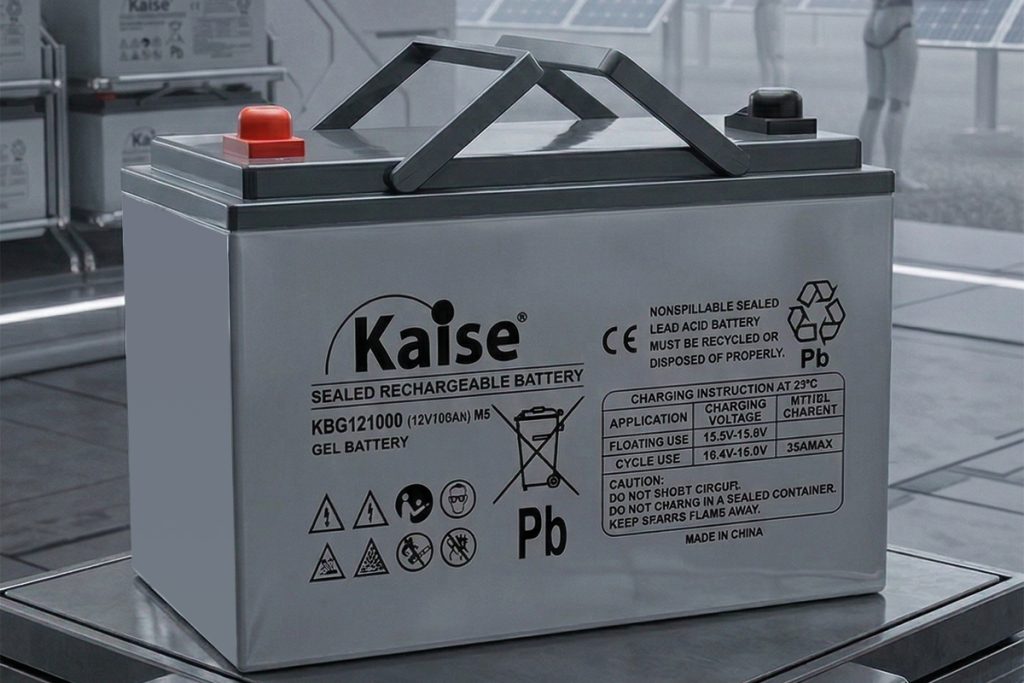 Batería Kaise, tecnología Gel